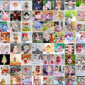 精品隐藏800+款精品微钩隐藏人偶图解全店图解部分带视频打包价